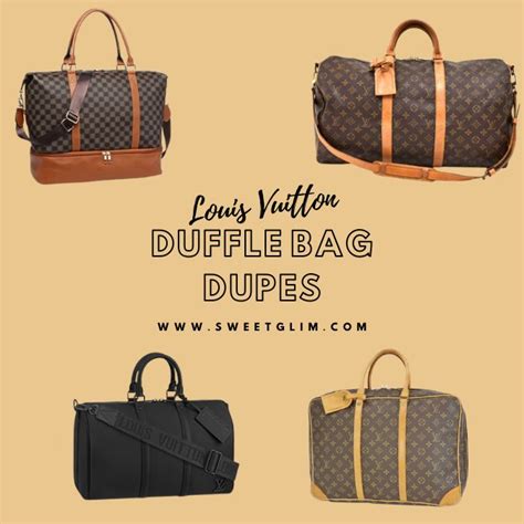 lv duffle bag dupe